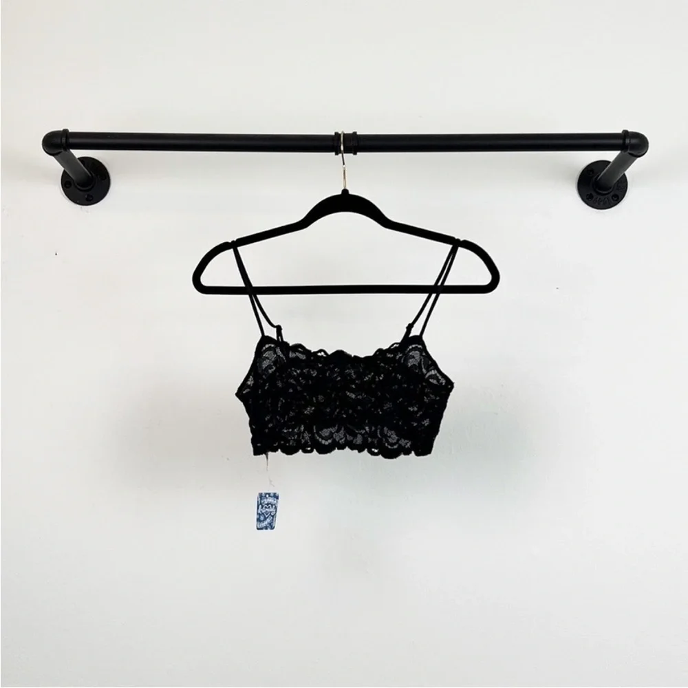 NWT Free People Intimately Reese Lace Bandeau Bralette in Black - Picture 7 of 9